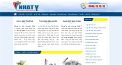 Desktop Screenshot of moitruongnhaty.com